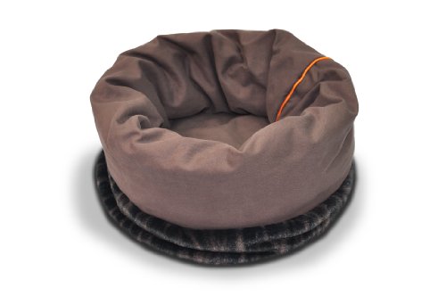 P.l.a.y. Pet Lifestyle And You P.l.a.y. - Snuggle Bed - Small - Truffle Brown #TOP3