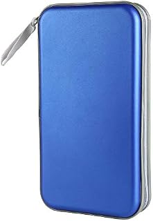 Siveit 80 Capacity Heavy Duty CD/DVD Wallet Binder, Storage, Case, Bag, Holder, Booklet