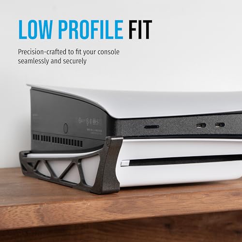 Glistco Skates - Horizontal Stand Compatible with PS5 Slim (Galaxy Black) by Glistco - Image 4