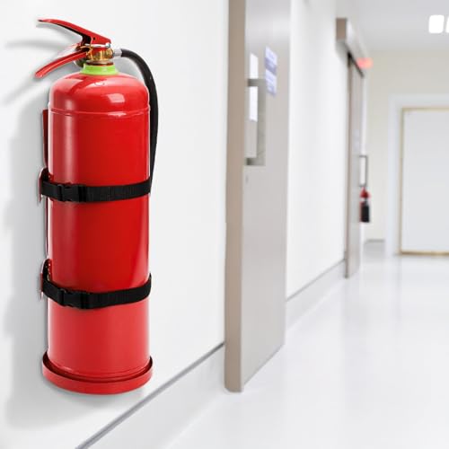 Bekith 2 Pack Fire Extinguisher Mount Wall Bracket, Heavy Duty Wall Hanging Bracket up to 5 lbs, Fire Extinguisher Holder for Home, Office, School, Laboratory by Bekith - Image 7