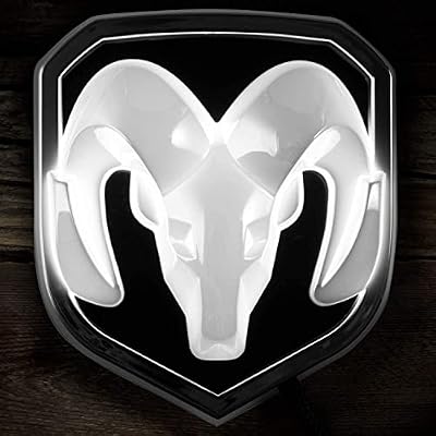 2009-18 RAM Lighted Grille Emblem, Chrome