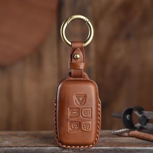 Étui en cuir pour clé de voiture coffret cadeau élégant pour propriétaire de Range Rover