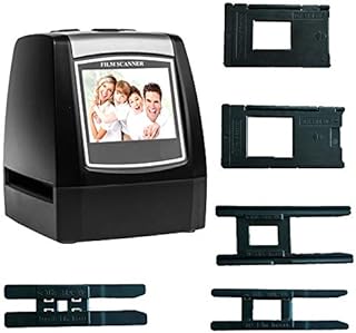 Winait 22MP Digital Film Scanner with 2.4'' Color Display for Sidle and Negative 135 Film ，110 Film，126 Film， Super 8 Film