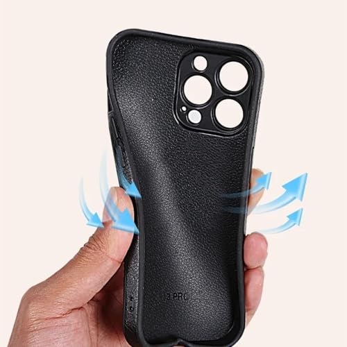 Coque cuir iPhone 16 Pro marron anti rayure antichoc fine solide élégante