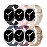 【Facilement Réglable, Plusieurs Couleurs Disponibles】Ce pour Samsung Watch 8 Classic Band 46mm pour homme et femme silicone sport bracelet est équipé d'une robuste sécurisé acier inoxydable boucle ardillon et boucle inversée, pour un ajustement facile et un confort optimal. Son design classique et tendance, ainsi que sa large gamme de couleurs, vous permettent de l'associer à une variété de tenues. Il convient aux poignets de 140 mm(5,5