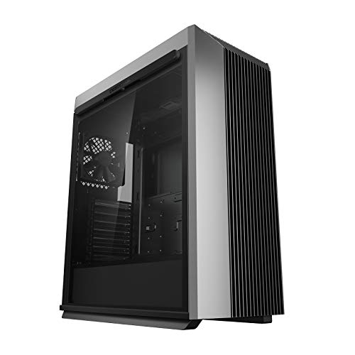 Deep Cool CL500 Mid-Tower ATX Case High Airflow Mesh Pannello Frontale I/O USB Type-C Porta Vetro Temperato Pannello Laterale Magnetico Hub Ventola Integrato e Porta Scheda Grafica