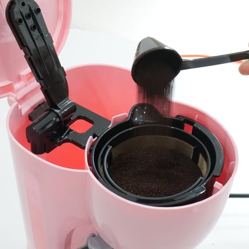 TRONMEI 4-6 Cup Reusable Coffee Filter - BPA Free, Fits Mr. Coffee, Black+Decker, Walmart Mainstays & Most 4-6 Cup Basket-Style Coffee Makers (1-Pack)