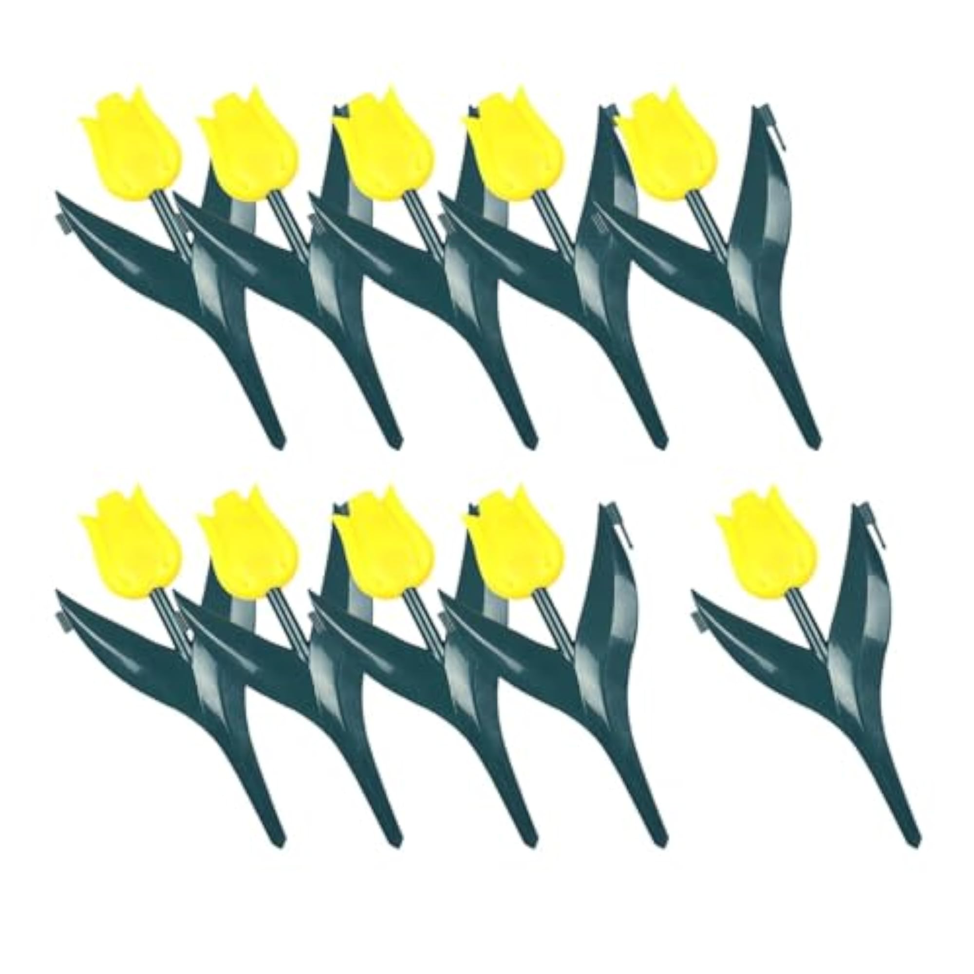 10Pcs Tulip Garden Edging for Pathway Flower Bed Decoration