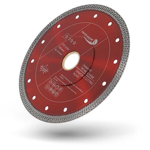 Disque diamant 180 mm PRODIAMANT pour coupe précise de carrelage sur table - 4