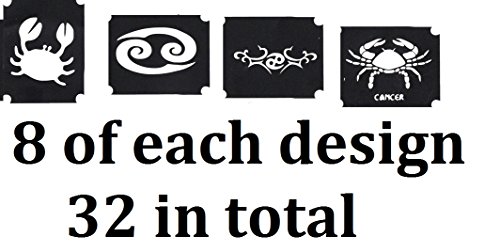 Cancer Zodiac Collection (Cancer Tattoo Stencils)