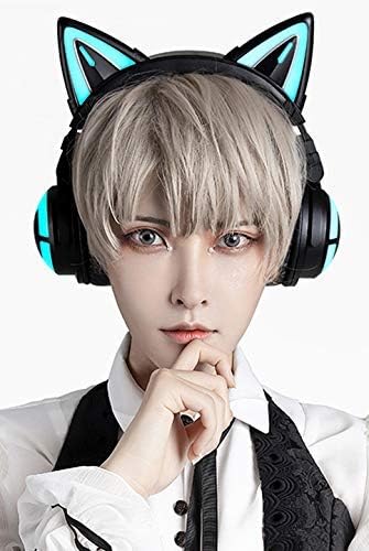 Amazon Co Jp New 第3世代 Led付き 高機能 ネコ耳ヘッドフォン 男女共用 10色 自由変換 4種 フラッシュ モード 無線 Bluetooth5 0 マイク 内臓 ヘッドホンヘッドセット ブルートゥースワイヤレス 可愛い少女猫の耳 ヘッドホンゲームのキャスターが海外に持ち込み