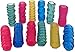 The Classics 12-Pack Extreme Gel Pencil Grips, Assorted Colors and Shapes, 1.3-Inch Long (TPG-16512)
