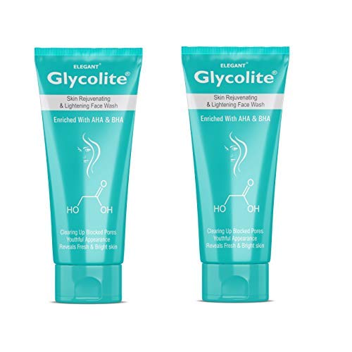 Glycolite Skin Rejuvenating & Lightening Face Wash 60ml | Glycolic Acid Face Wash | Improves Skin Texture, Tone, and Appea... - Review, Price and Buying Guide