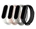 Produktbild MAKACTUA Armband Kompatible für Xiaomi Mi Band 5 Damen Herren, Silikon Ersatz Fitness Armband und Uhrenarmband Sportarmband und Fitnessband Wristband Armbänder für Xiaomi Mi Band 5