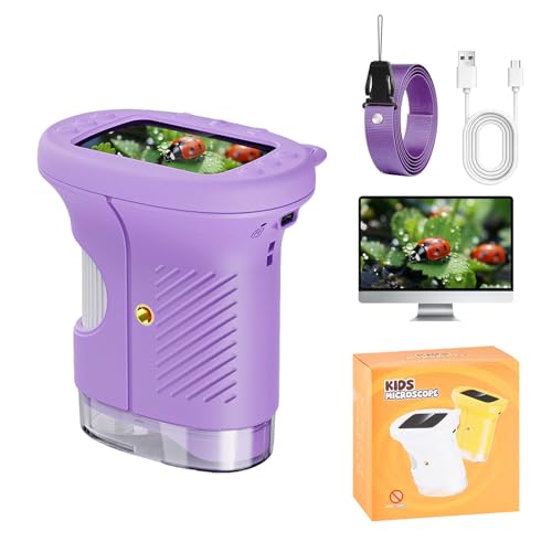 Microscope numérique portable violet réparer circuits sans fatigue oculaire