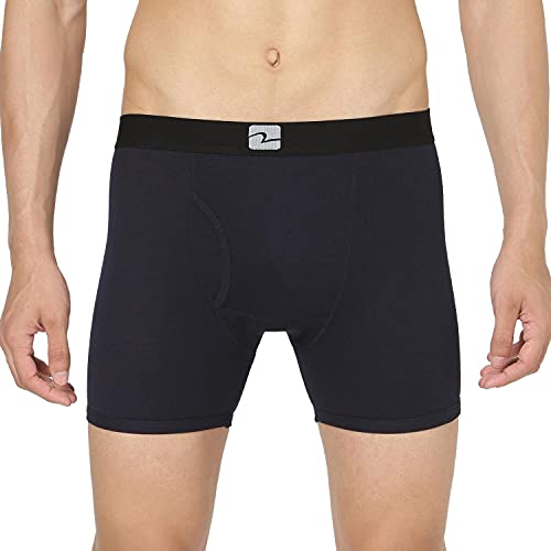 Image of Underjeans Mens Cotton Blend Trunk - Pack of 2