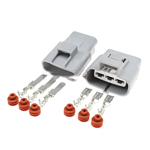 Conector impermeable de 3 pines y 4.8mm para ventilador de Toyota Corolla