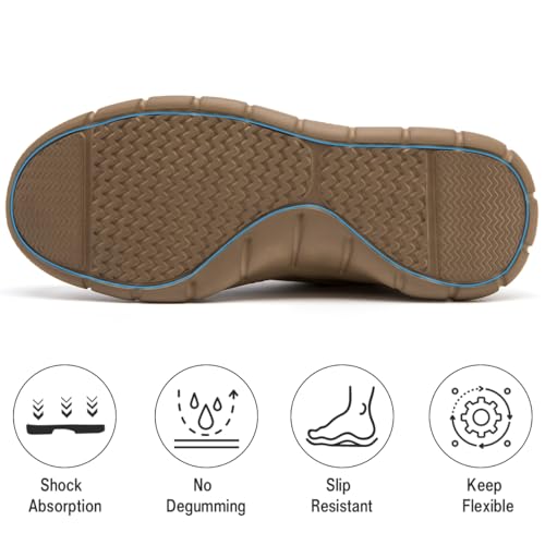 Image of DLWKIPV Men Running Shoes Men's Tennis Shoes Lightweight Breathable Fashion Sneakers Non Slip Workout Gym Shoes for Running