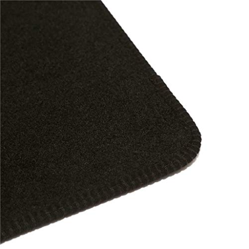 Inex 4 Piezas Inexaccessories Estándar Negro a Medida Coche Alfombrilla Alfombra con Negro Ribete Pn 108-4483 Cover