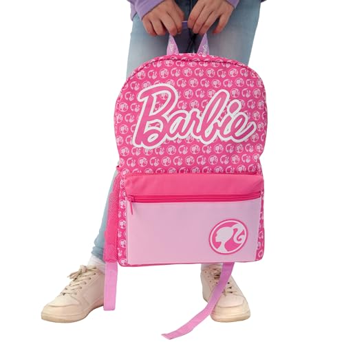 Barbie School Backpack | Kindergarten Backpack For Girls | Girls Bags | One Size Pink3