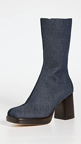 Rag & Bone Women's Matrix Boots, Dark Blue, 9 Medium Us #TOP3