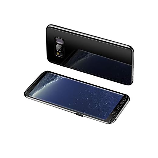 Legou mobilskydd med hård film antifall stöttålig reptålig fodral väska enfärgad mobilskydd glasskydd svart Samsung S7