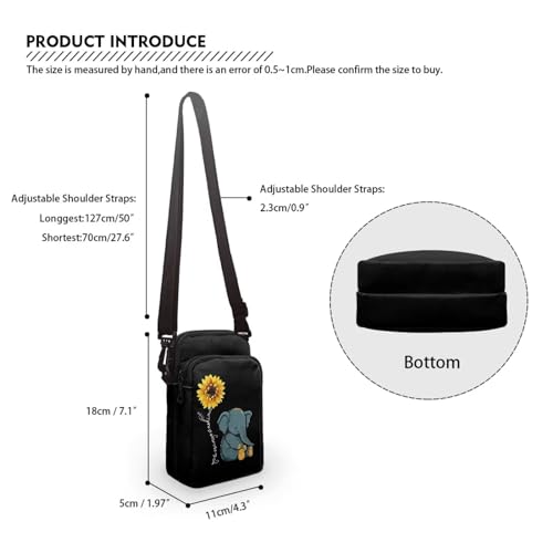 Image of Small Crossbody Purse for Women Kids Shoulder Messenger Bag