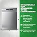 Stainless Steel Dishwasher Magnet Cover (23