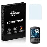 Bruni Schutzfolie kompatibel mit Blackberry Q10 Folie, glasklare Bildschirmschutzfolie (2X)
