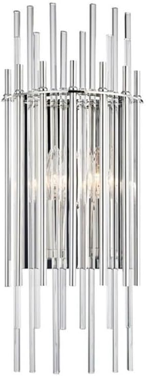 Hudson Valley Lighting 6300-PN Two Light Wall Sconce, Polished Nickel