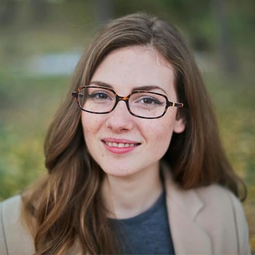 Image of Long Keeper Anti Blue Light Glasses Women Retro 90s Rectangle Blue Light Blocking Glasses Narrow Square Anti Glare Glasses
