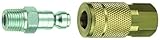 Tru-Flate 13-101 Coupler/Plug Set 1/4