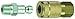 Tru-Flate 13-101 Coupler/Plug Set 1/4" Female NPT Coupler And 1/4" Male NPT Plug