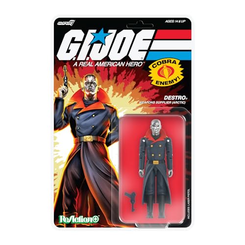 Super7 G.I. Joe Reaction+ Wave 05 - Figura de acción Arctic Destro