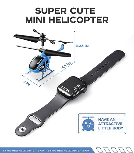 SYMA Remote Control Helicopter, Mini RC Helicopter for Kids with Altitude Hold, One-Key Take Off/Land, Toy for Boys Girls Beginners Indoor Flying Fun - Thumbnail 2