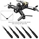 VGOL 10 Stück Antennenrohr für Empfänger Antennenschutzeffekt Isolationseffekt mit Kappe Kunststoffrohr Passend für Ferngesteuerte Autos FPV-Drohnen Quadrocopter Boote Flugzeuge RC-Modellautos