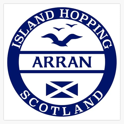 Scottish Islands Travel Vinyl Decal Bumper Sticker