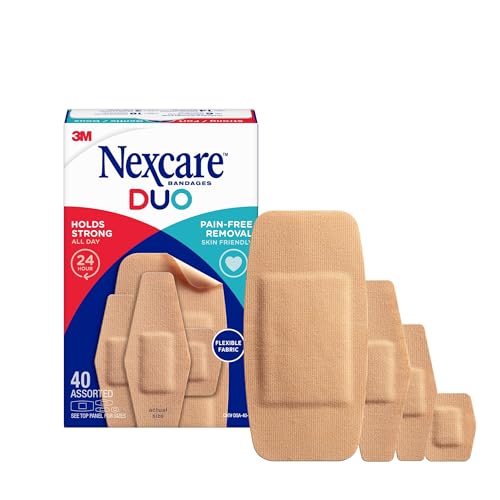 Nexcare DUO Flexible Stoffbandagen: Assorted / 40-count (Also) / 40 anzahl – Ansicht 1