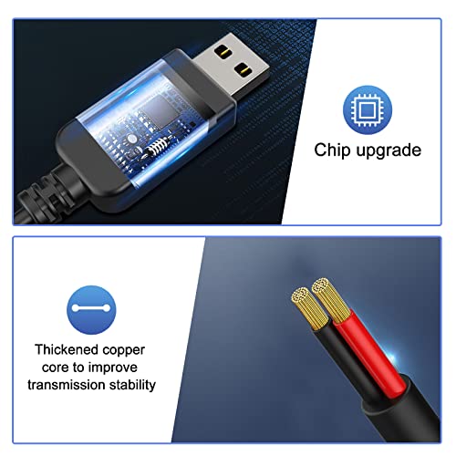 Sdsaczmu Radar Detector Cable, Usb To Rj11 Plug Cable,Replacement Power Line Of Radar Detector,For Uniden Escort Beltronics Radar Detector thumb #3