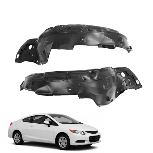 JMTAAT Front Pair Fender Liner Inner Panel Compatible with 2012-2015