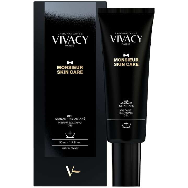 Gel apaisant instantané Monsieur Skin Care soin visage homme anti rougeur
