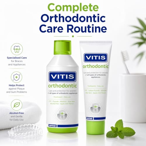 Vitis Kieferorthopädische Mundspülung 500 ml