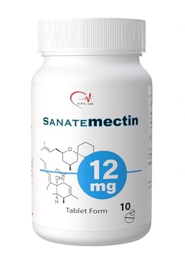 Santemectin for Person 12mg, Body and Skin Repair & Cleanse, Dry Itchy Skin, Skin Repair and Cleanse, Body Cleanser & Sensitive Skin, 10 Count