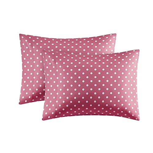 Mi Zone 100% Cotton Percale Ultra Soft Sheet Set, Queen, Dark Pink #TOP7
