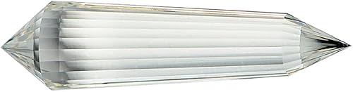 Miniatura 2 de 2.4-2.5 pulgadas natural Tibet Himalaya de alta altitud, cristal transparente de cuarzo de 12 y 24 caras, estilo Vogel, doble terminación, varita