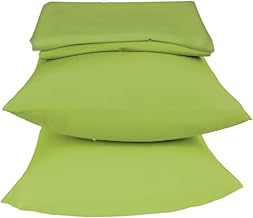 ملاءة مسطحة سادة من فاميلي بيد - 3 قطع، 180 × 250 سم 006