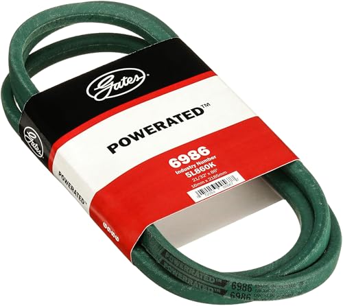 Gates 6986 Powerated Belt courroie en aramide haute performance anti-patinage