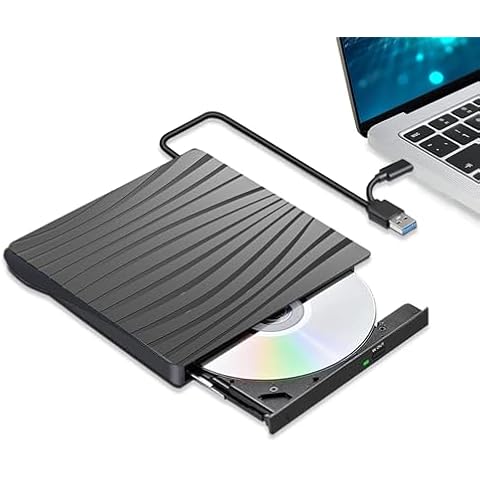 STFMHEZ Portable External CD DVD Drive Cover