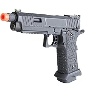 Airsoft Gun Metal Pistol Baba YAGA Style SRC Hi-Capa [5.1] Gas Blowback 6mm BB [Black]