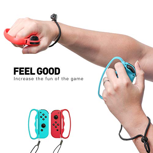 Switch Boxing Grips for Switch Fitness Games, Switch Boxing Accessories for Switch Fitness Boxing and Knockout Home Fitness - Nintendo Switch